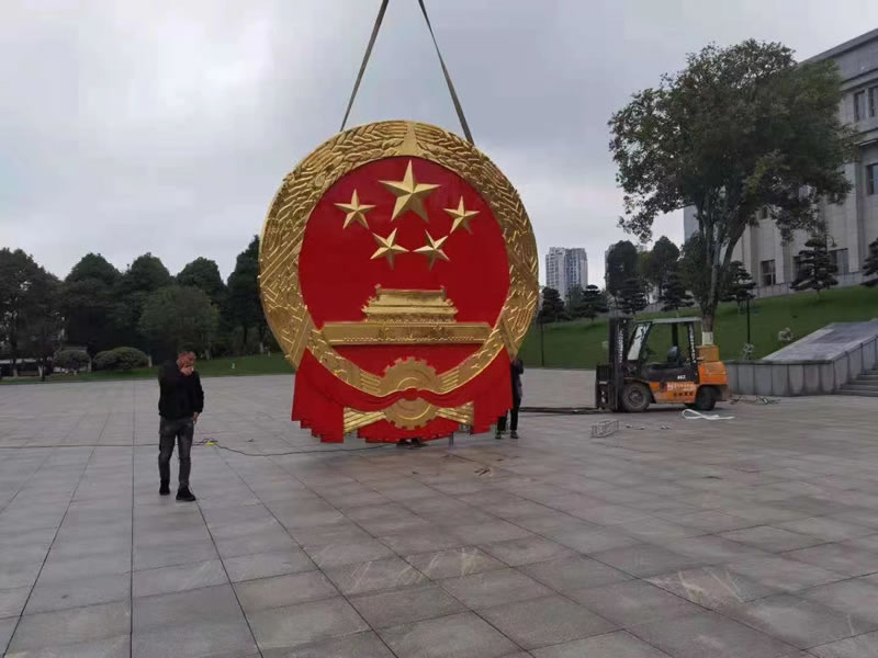 超大型國(guó)徽定做